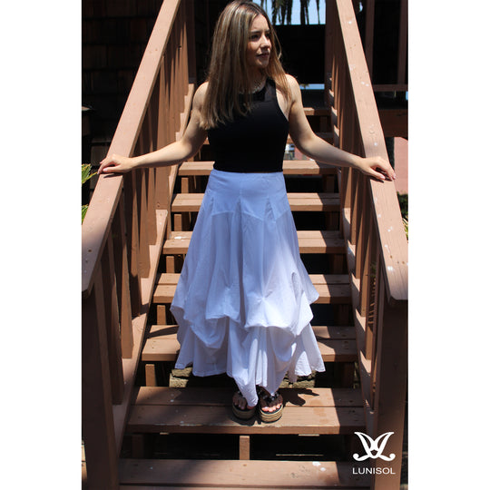 ◆Loulouseoul◆ Unbar Frill Maxi Skirt Brown S12848 71w6WKRkzQL._AC_SY879_.jpg