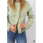 Olive Classic Jean Jacket