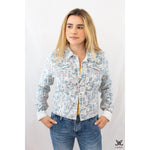 Reversible Patterned Jean Jacket