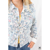 Reversible Patterned Jean Jacket