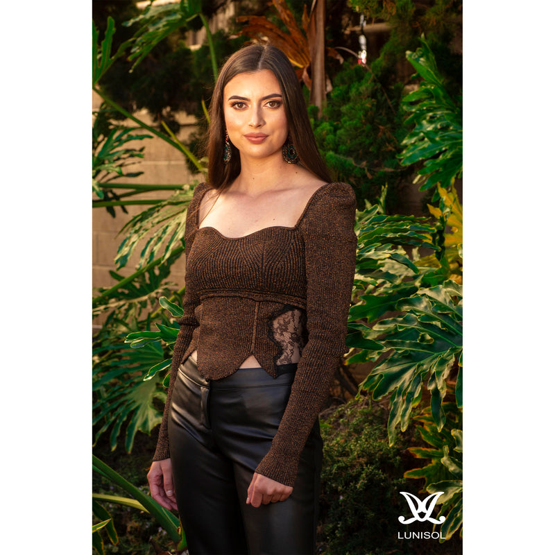 Hailey Sweetheart Top- Lunisol Store