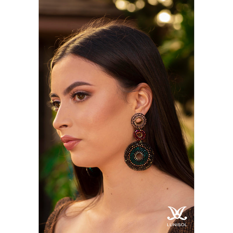Sao Paulo Brazilian Handmade Earrings - Lunisol Official