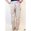 Floral Linen Pants