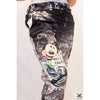 Mickey Black Cartoon Print Joggers