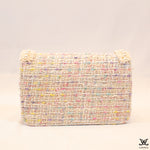 Emma Mini Cream Tweed Bag