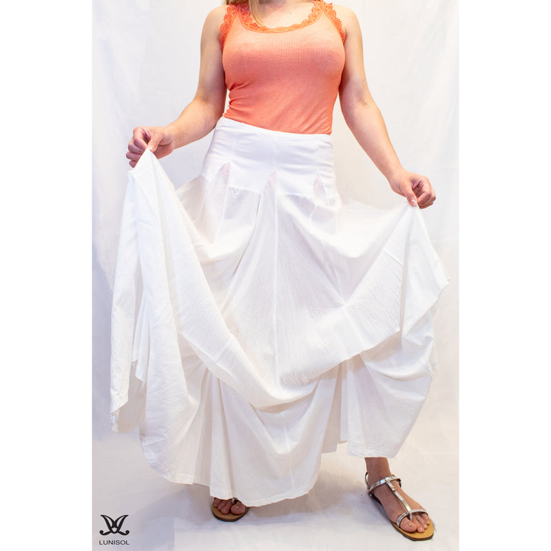 White La Jolla Adjustable Skirt