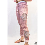 Pink Superstar Sparkle Adjustable Italian Pants